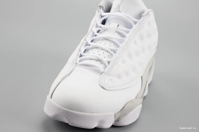 white mens Air 310810-100 LowPure 13 Jordan Money 1001